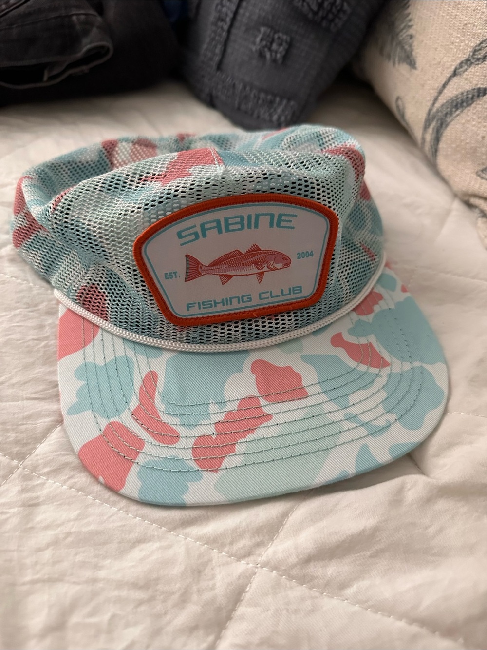 Sabine fishing club hat